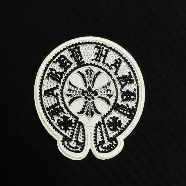 T-shirt Chrome Hearts Horseshoe Logo CH036 - Image 2