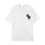 T-shirt Chrome Hearts Large Cross White Print CH043