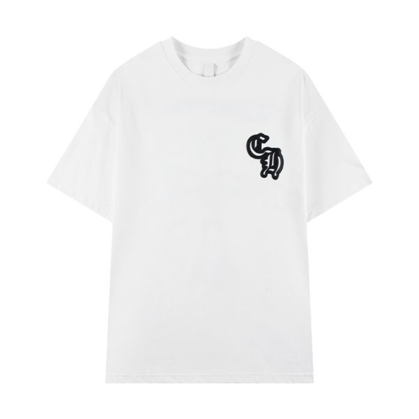 d106689_21040-1.jpg T-shirt Chrome Hearts Large Cross White Print CH043 - Image 1