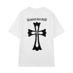 T-shirt Chrome Hearts Large Cross White Print CH043 - Image 2
