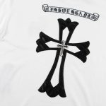 T-shirt Chrome Hearts Large Cross White Print CH043 - Image 5