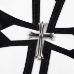 T-shirt Chrome Hearts Large Cross White Print CH043 - Image 6