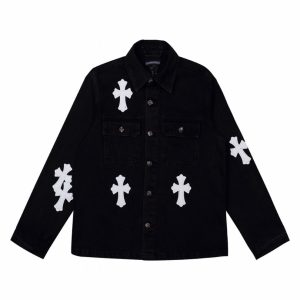 Jacket Chrome Hearts Cross Patch CH047