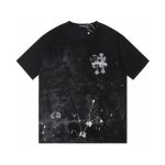 T-shirt Chrome Hearts Floral Graphic Black CH053