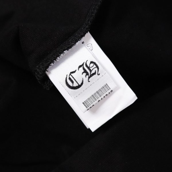 T-shirt Chrome Hearts Floral Graphic Black CH053 - Image 9