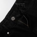 Jeans Chrome Hearts Yellow Crosses CH055 - Image 6