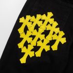 Jeans Chrome Hearts Yellow Crosses CH055 - Image 10