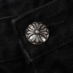 Jeans Chrome Hearts Yellow Crosses CH055 - Image 11