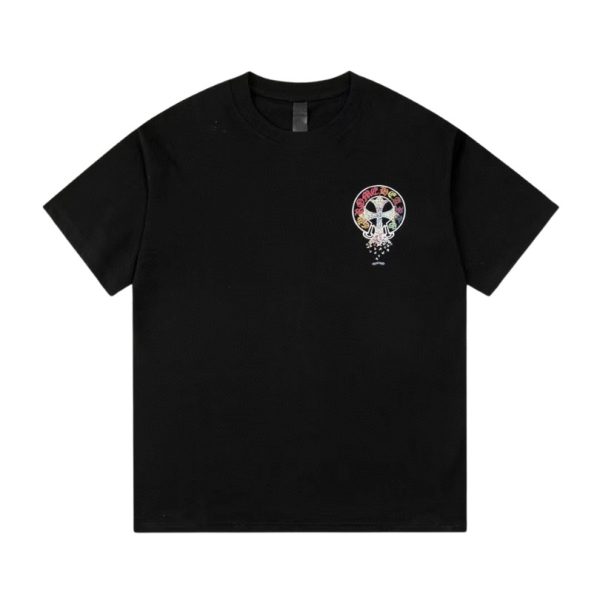 d106852_21067-1.jpg T-shirt Chrome Hearts Multicolor Cross Black CH057 - Image 1