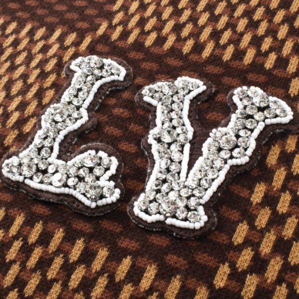 T-shirt Louis Vuitton Checkered LV Logo LV018 - Image 3