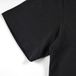 T-shirt Louis Vuitton Blue Graffiti Black Logo LV019 - Image 4