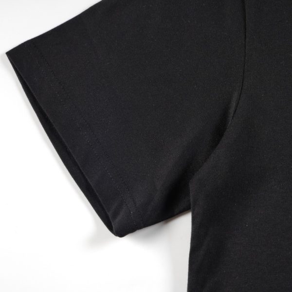 T-shirt Louis Vuitton Blue Graffiti Black Logo LV019 - Image 4