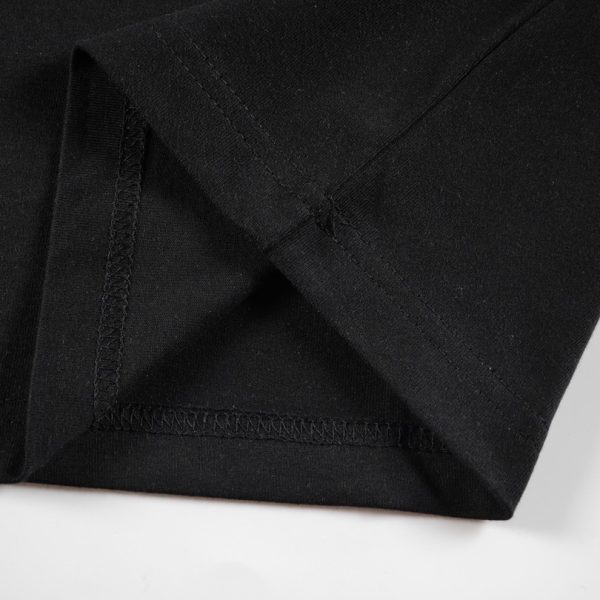 T-shirt Louis Vuitton Blue Graffiti Black Logo LV019 - Image 5