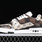 Louis Vuitton Trainer Damier Ebene Multi LV020 - Image 3