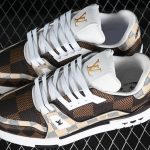 Louis Vuitton Trainer Damier Ebene Multi LV020 - Image 5