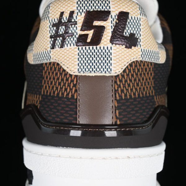 Louis Vuitton Trainer Damier Ebene Multi LV020 - Image 8
