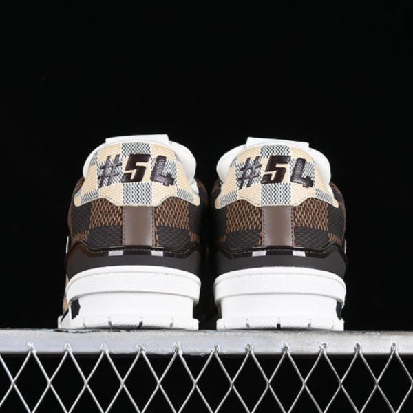 Louis Vuitton Trainer Damier Ebene Multi LV020 - Image 9