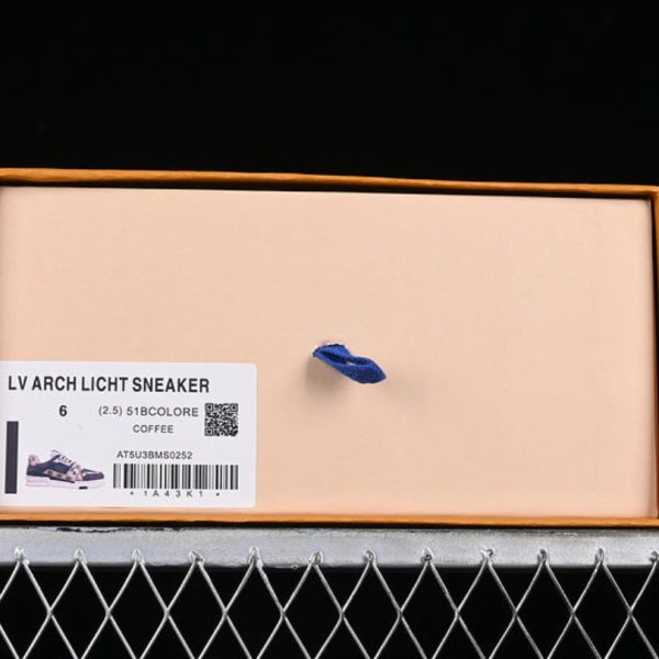 Louis Vuitton Trainer Damier Ebene Multi LV020 - Image 13