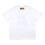 T-shirt Louis Vuitton Blue Graffiti White Logo LV021 - Image 2