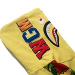 Hoodie Yellow Shark Camo Bape Full-Zip BP002 - Image 6