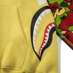 Hoodie Yellow Shark Camo Bape Full-Zip BP002 - Image 8