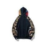 Hoodie Blue Shark Camo Bape Full-Zip BP003 - Image 2