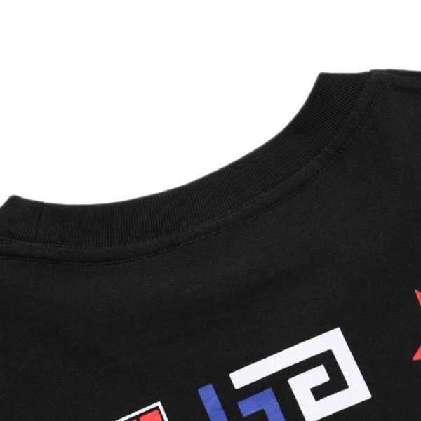 T-shirt BAPE Multi-Logo Black BP004 - Image 9