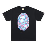T-shirt BAPE Color Camo Ape Head Black BP006