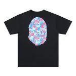 T-shirt BAPE Color Camo Ape Head Black BP006 - Image 2