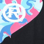 T-shirt BAPE Color Camo Ape Head Black BP006 - Image 4