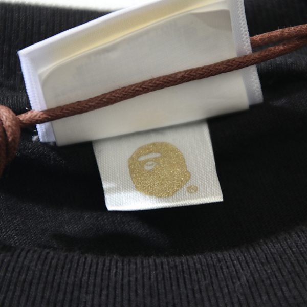 T-shirt BAPE Coach Logo Black BP008 - Image 6