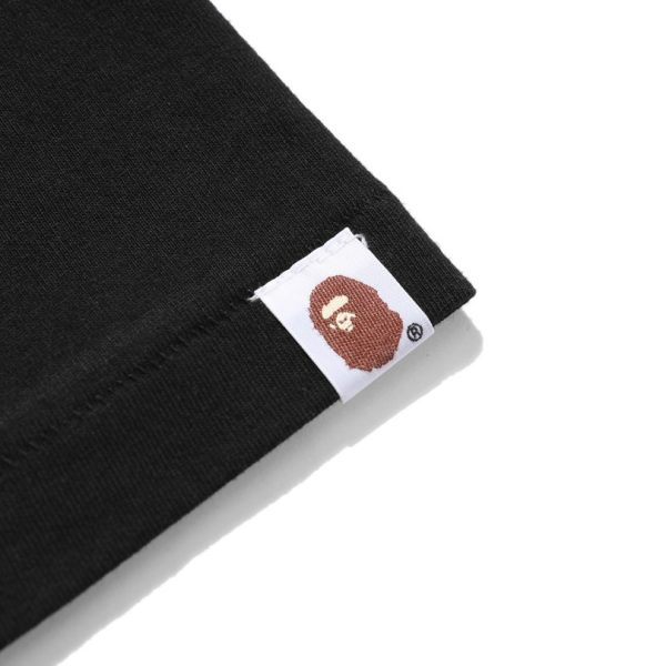 T-shirt BAPE Japan Map Embroidery Black BP010 - Image 12
