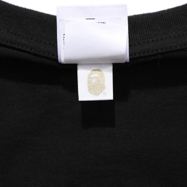 T-shirt BAPE Japan Map Embroidery Black BP010 - Image 15