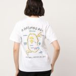 T-shirt BAPE Japan Map Embroidery White BP011 - Image 4