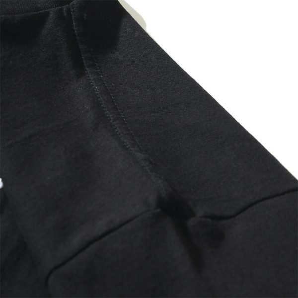 T-shirt BAPE Shark Embroidery Black BP012 - Image 6