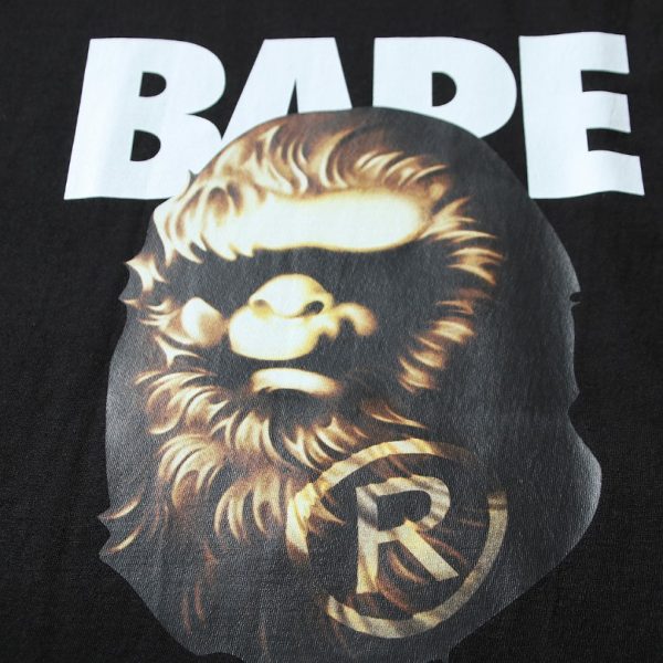 T-shirt BAPE Gorilla Head Black BP013 - Image 2
