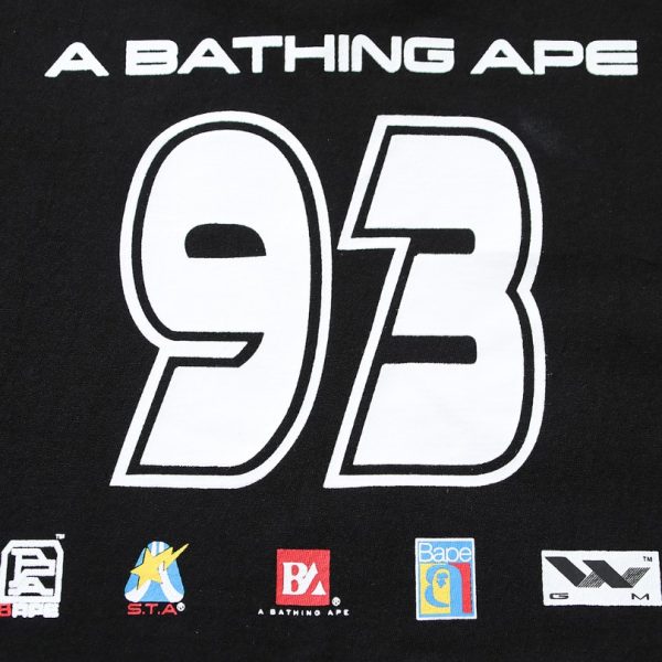 T-shirt BAPE World Gone Mad Black BP014 - Image 4