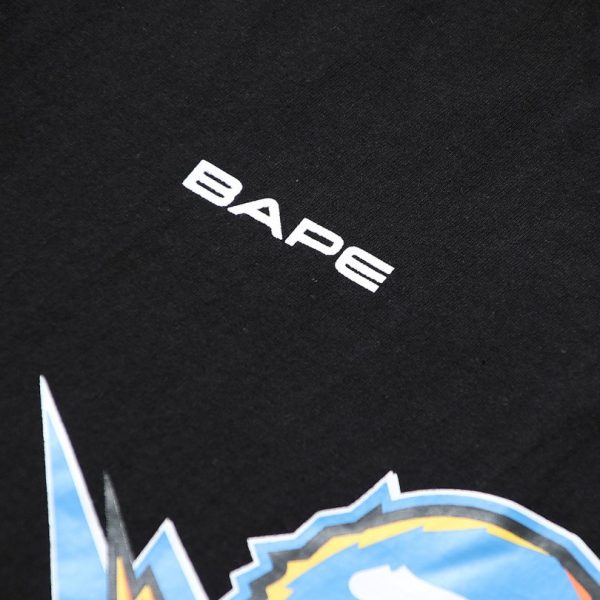 T-shirt BAPE World Gone Mad Black BP014 - Image 7