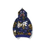 Hoodie BAPE Shark Camo Full Zip BP015