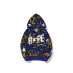 Hoodie BAPE Shark Camo Full Zip BP015 - Image 4