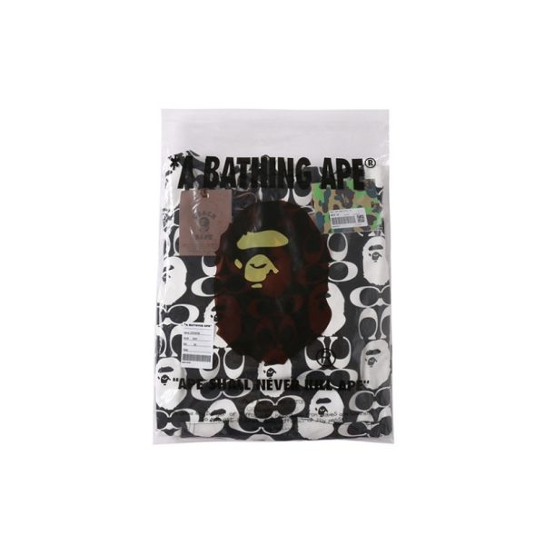 Hoodie BAPE All Over Print Black BP016 - Image 5