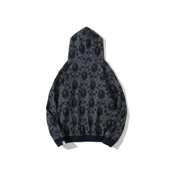 Hoodie BAPE Dark Camo Print Pullover BP017 - Image 2
