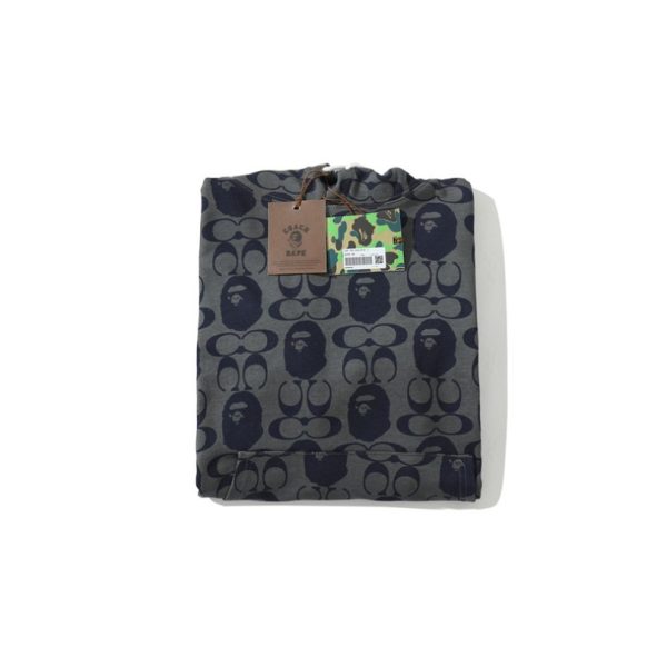 Hoodie BAPE Dark Camo Print Pullover BP017 - Image 4