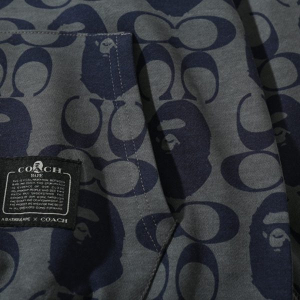 Hoodie BAPE Dark Camo Print Pullover BP017 - Image 6