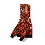Hoodie BAPE XO Camo Red Full Zip BP020 - Image 4