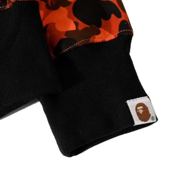 Hoodie BAPE XO Camo Red Full Zip BP020 - Image 13
