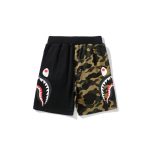Shorts BAPE Shark Camo Black Split Design BP023 - Image 2