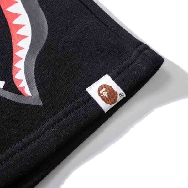 Shorts BAPE Shark Camo Black Split Design BP023 - Image 7