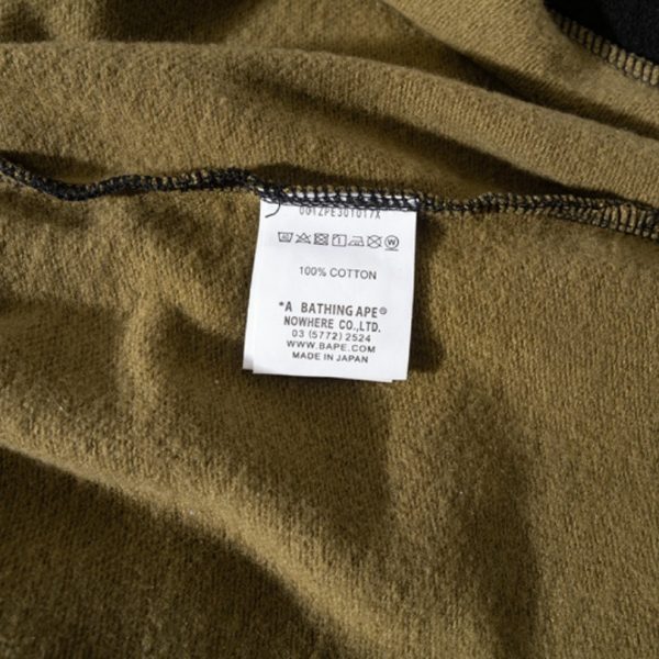 Shorts BAPE Shark Camo Black Split Design BP023 - Image 8