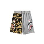Shorts BAPE Shark Camo Grey Split Design BP024
